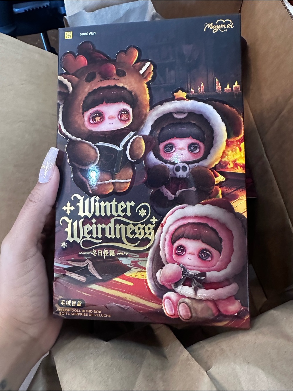 Winter Weirdness Plush Blind Box by Maymei - Christmas Bunny